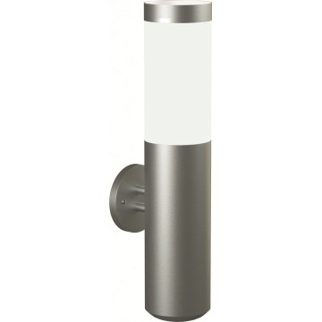 Brilagi - LED-dimmbare Außenwandleuchte ELIA 1xE27/6W/230V 2700-6500K IP44 Wi-Fi mattchrom