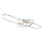 Brilagi - LED-dimmbare Deckenleuchte APOLLO LED/58W/230V 3000-6500K 43,2x101,2 cm mattchrom + Fernbedienung