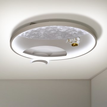 Brilagi - LED dimmbare Deckenleuchte ASTRO LED/20W/230V 3000/4000/6000K + Fernbedienung