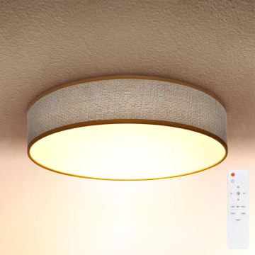 Brilagi - LED dimmbare Deckenleuchte CARMEN LED/48W/230V 3000-6500K Ø 40 cm + Fernbedienung