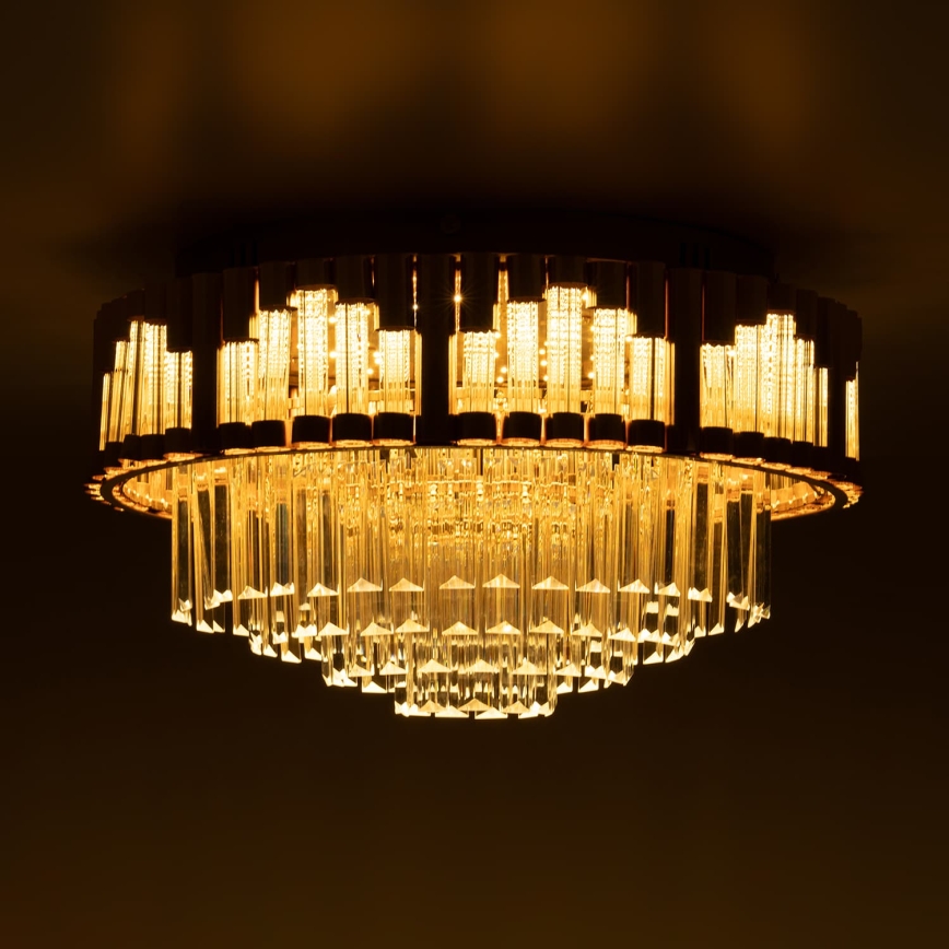 BRILAGI - Dimmbare LED-Deckenleuchte CROWN LED/41W/230V 3000-6000K Ø 48 cm gold + Fernbedienung