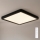 Brilagi - LED-dimmbare Deckenleuchte ESTELA SQUARE LED/36W/230V 3000-6500K 31x31 cm schwarz + Fernbedienung