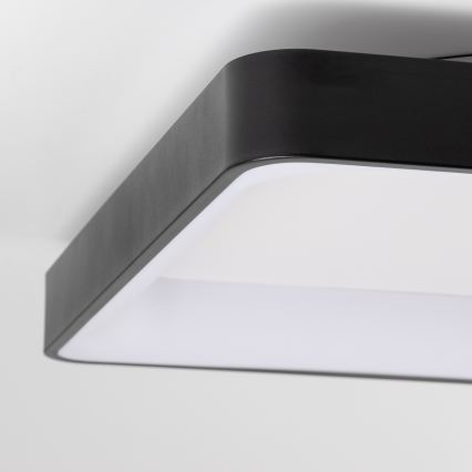 Brilagi - LED-dimmbare Deckenleuchte FALCON II LED/125W/230V 3000-6500K 60x60 cm schwarz + Fernbedienung