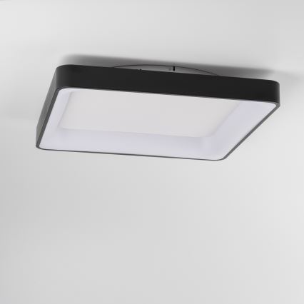 Brilagi - Dimmbare LED-Deckenleuchte FALCON II LED/125W/230V 3000-6500K 60x60 cm schwarz + Fernbedienung