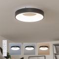 Brilagi - LED-dimmbare Deckenleuchte FALCON II LED/67W/230V 3000-6500K Ø 40 cm schwarz + Fernbedienung
