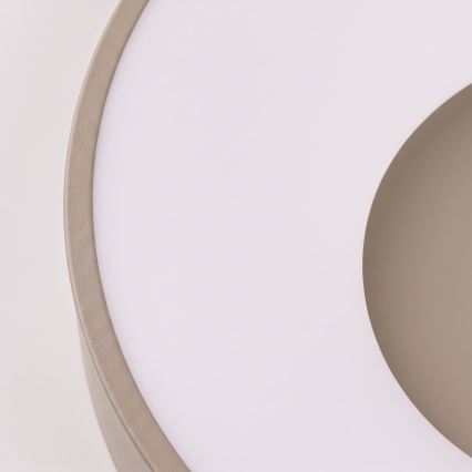 BRILAGI - LED-dimmbare Deckenleuchte FALCON II LED/67W/230V 3000-6500K Ø 40 cm beige + Fernbedienung