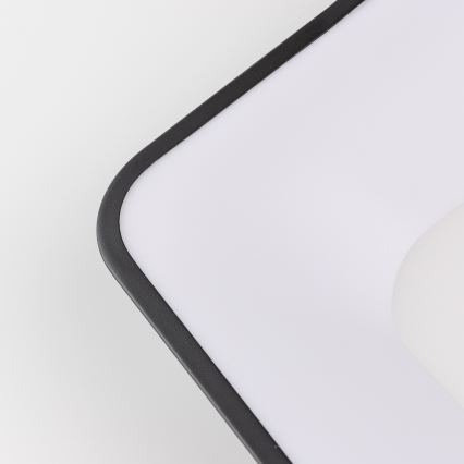 Brilagi - dimmbare LED-Deckenleuchte FALCON II LED/80W/230V 3000-6500K 40x40 cm schwarz + Fernbedienung