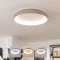BRILAGI - LED-dimmbare Deckenleuchte FALCON II LED/99W/230V 3000-6500K Ø 60 cm weiß/beige + Fernbedienung