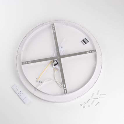 Brilagi - LED-dimmbare Deckenleuchte FALCON II LED/99W/230V 3000-6500K Ø 60 cm weiß + Fernbedienung