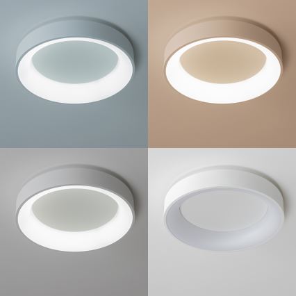 Brilagi - LED-dimmbare Deckenleuchte FALCON LED/80W/230V 3000-6500K Ø 60 cm weiß + Fernbedienung