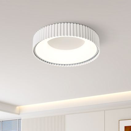 Brilagi - LED dimmbar Deckenleuchte FALCON MODERN LED/30W/230V 3000-6000K 40 cm weiß + Fernbedienung