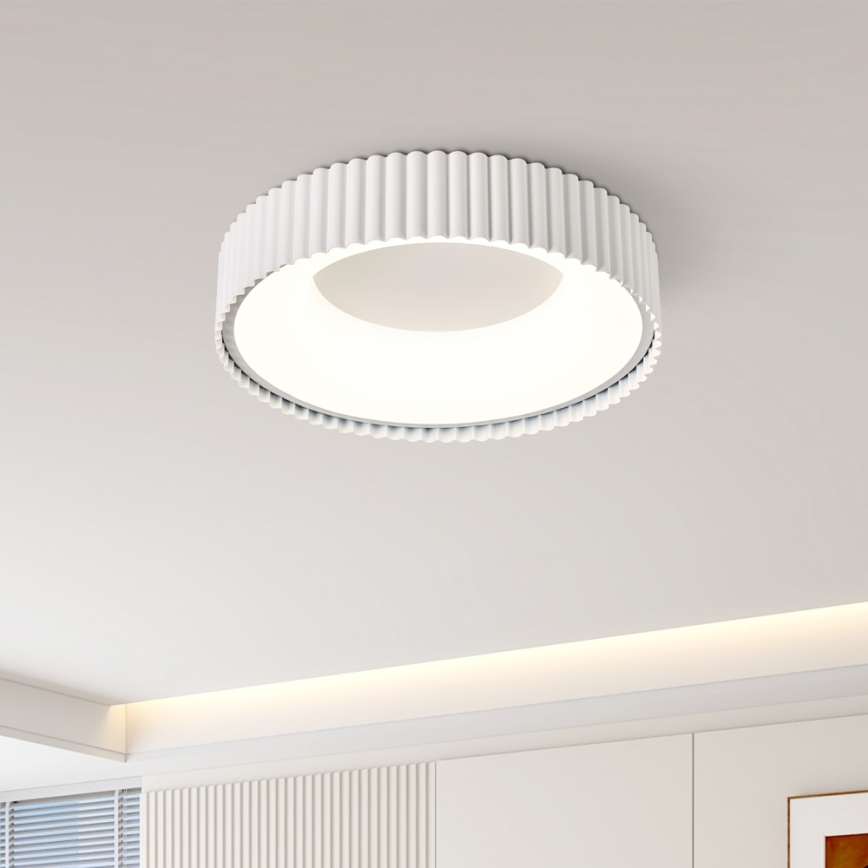 Brilagi - LED dimmbar Deckenleuchte FALCON MODERN LED/30W/230V 3000-6000K 40 cm weiß + Fernbedienung