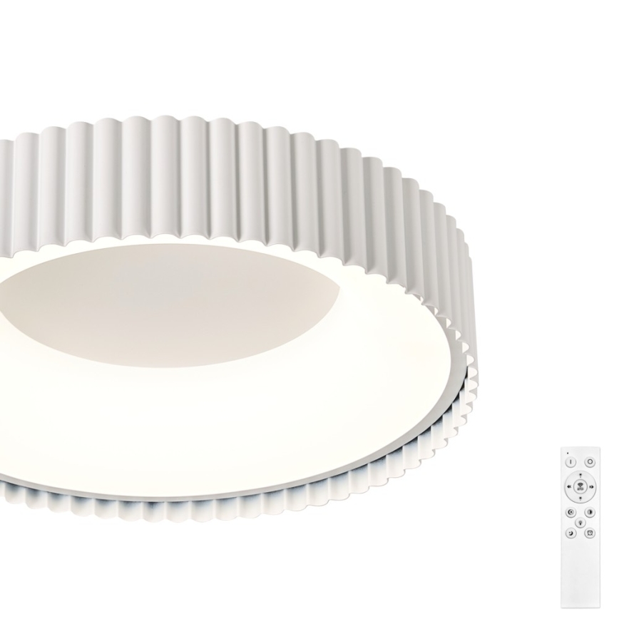 Brilagi - LED dimmbar Deckenleuchte FALCON MODERN LED/30W/230V 3000-6000K 40 cm weiß + Fernbedienung