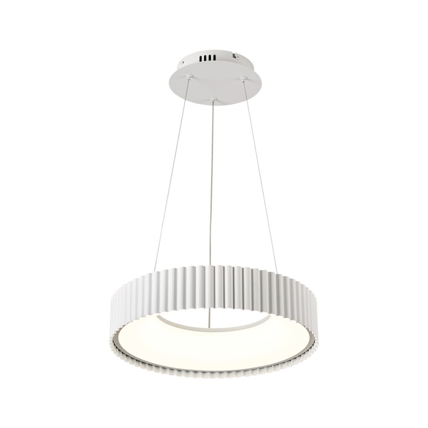 Brilagi - LED-dimmbare Hängeleuchte mit Kabelaufhängung FALCON MODERN LED/30W/230V 3000–6000K Ø 40 cm weiß + Fernbedienung