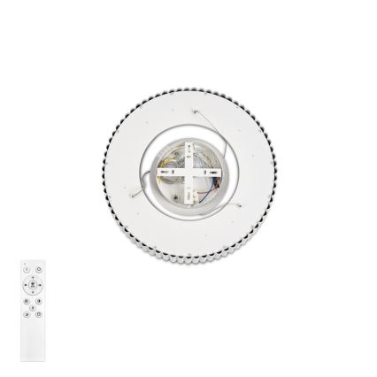 Brilagi - LED-dimmbare Hängeleuchte mit Kabelaufhängung FALCON MODERN LED/30W/230V 3000–6000K Ø 40 cm weiß + Fernbedienung