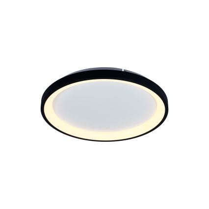 Brilagi - Dimmbare LED-Deckenleuchte FALCON SLIM LED/42W/230V 3000-6500K Ø 50 cm schwarz + Fernbedienung