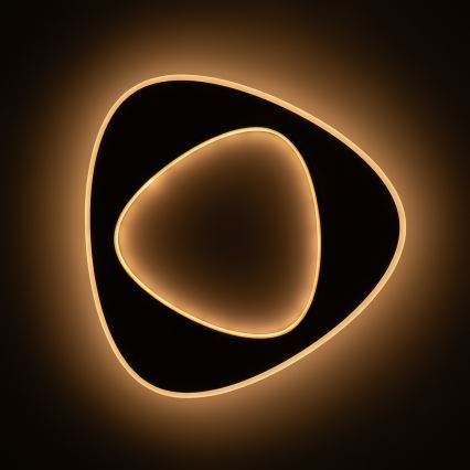 Brilagi - Dimmbare LED-Deckenleuchte FLARE LED/70W/230V 55x55 cm 3000/4000/6000K + Fernbedienung