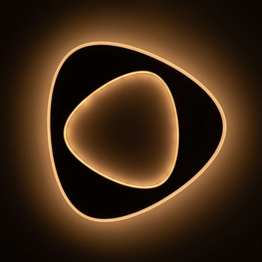 Brilagi - Dimmbare LED-Deckenleuchte FLARE LED/70W/230V 55x55 cm 3000/4000/6000K + Fernbedienung