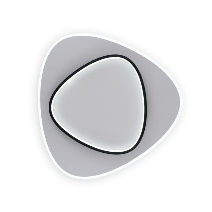 Brilagi - Dimmbare LED-Deckenleuchte FLARE LED/70W/230V 55x55 cm 3000/4000/6000K + Fernbedienung