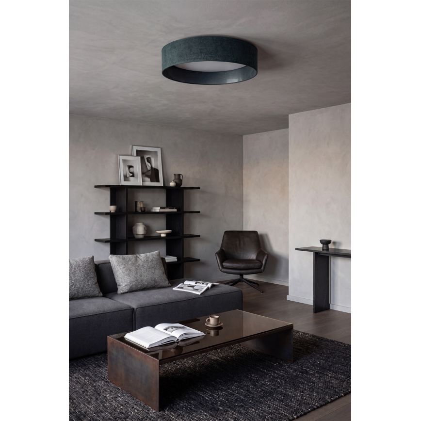 Brilagi - dimmbare LED-Deckenleuchte VELVET SMARTIX STARS LED/36W/230V 3000-6000K Ø 55 cm grün Wi-Fi Tuya Beacon + Fernbedienung