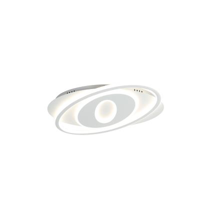 Brilagi - dimmbare LED-Deckenleuchte IRIS LED/78W/230V 3000-6000K 37x49 cm weiß + Fernbedienung