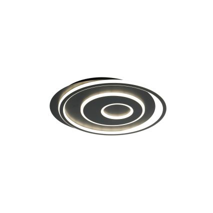 Brilagi - LED-dimmbare Deckenleuchte IRIS, 83 W, 230 V, 3000–6000 K, 46 x 50 cm, schwarz + Fernbedienung