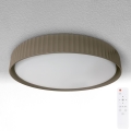 Brilagi - LED-dimmbare Deckenleuchte LUCIA LED/48W/230V 3000-6500K Ø 41 cm taupe + Fernbedienung
