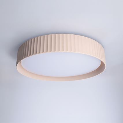 Brilagi - LED-dimmbare Deckenleuchte LUCIA LED/48W/230V 3000-6500K Ø 41 cm beige + Fernbedienung