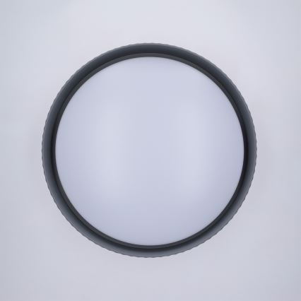 Brilagi - Dimmbare LED-Deckenleuchte LUCIA, 48 W / 230 V, 3000–6500 K, Ø 41 cm, grau, mit Fernbedienung