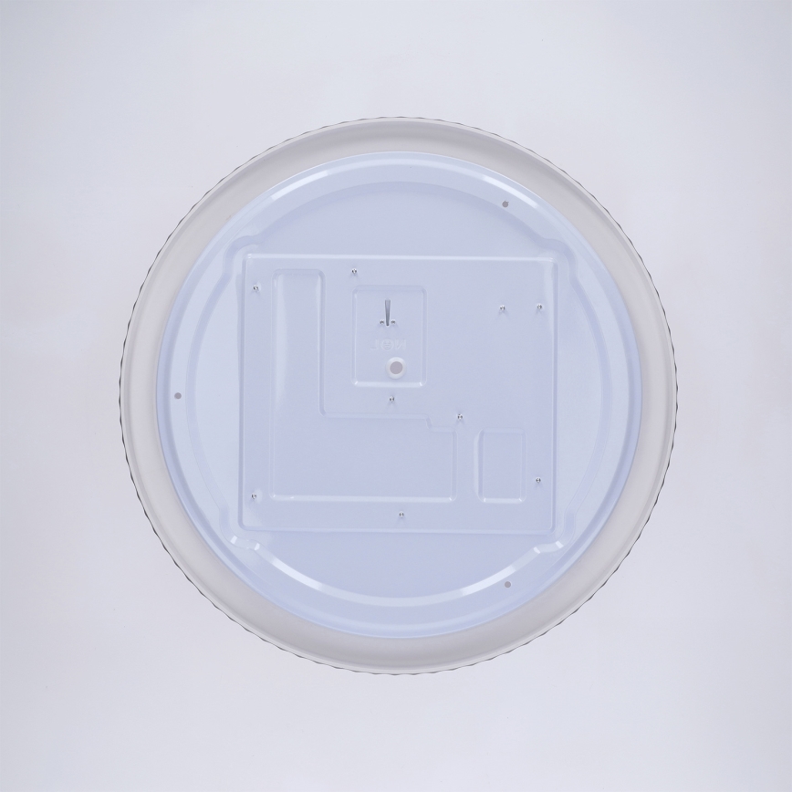 Brilagi - Dimmbare LED-Deckenleuchte LUCIA, 48 W / 230 V, 3000–6500 K, Ø 41 cm, grau, mit Fernbedienung