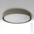 Brilagi - LED-dimmbare Deckenleuchte LUCIA LED/60 W/230 V 3000–6500 K Ø 59 cm taupe + Fernbedienung