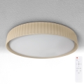 Brilagi - LED-dimmbare Deckenleuchte LUCIA LED/60W/230V 3000–6500K Ø 59 cm beige + Fernbedienung