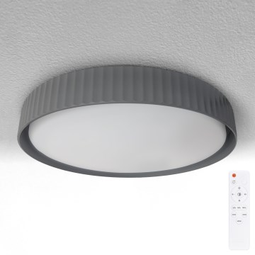 Brilagi - LED-dimmbare Deckenleuchte LUCIA LED/60W/230V 3000-6500K Ø 59 cm grau + Fernbedienung
