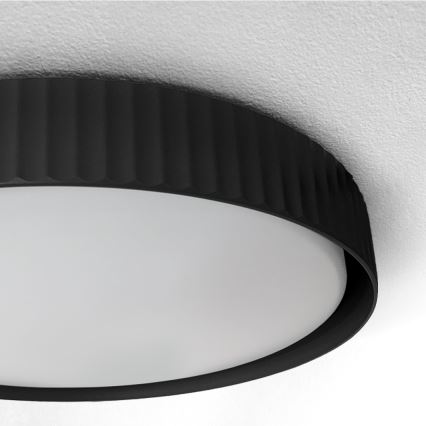 Brilagi - LED dimmbare Deckenleuchte LUCIA LED/60W/230V 3000-6500K Ø 59 cm schwarz + Fernbedienung