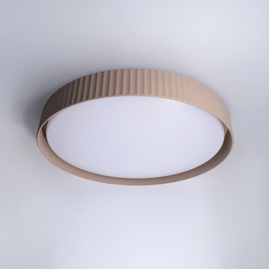 Brilagi - LED-dimmbare Deckenleuchte LUCIA LED/60 W/230 V 3000–6500 K Ø 59 cm taupe + Fernbedienung