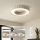 Brilagi - LED dimmbare Deckenleuchte LUMIX LED/48W/230V 3000-6000K beige Ø 50 cm + Fernbedienung