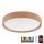 Brilagi - LED dimmbare Deckenleuchte MANAROLA SMART LED/24W/230V 2700-6500K Eiche Ø 41 cm Wi-Fi + Fernbedienung Tuya