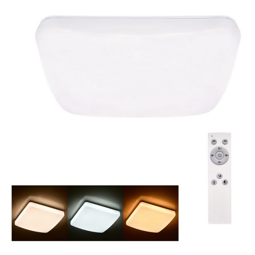 Brilagi - LED dimmbare Deckenleuchte MILKY LED/24W/230V + FB 3000K-6500K