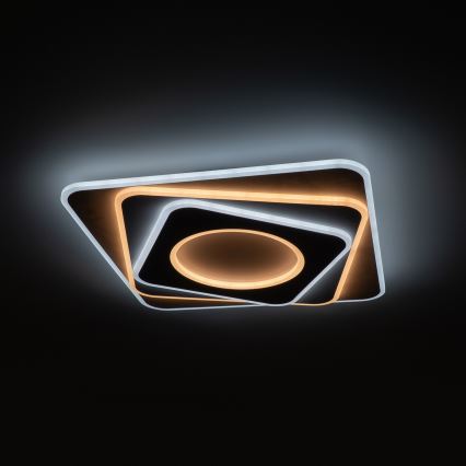 Brilagi - LED-dimmbare Deckenleuchte MODERN LED/100W/230V 3000-6000K 48x48 cm + Fernbedienung