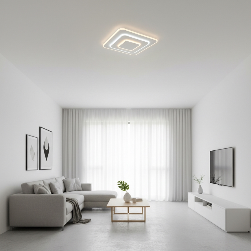 BRILAGI - LED dimmbare Deckenleuchte MODERN LED/72W/230V 3000-6000K 46,6x46,6 cm + Fernbedienung