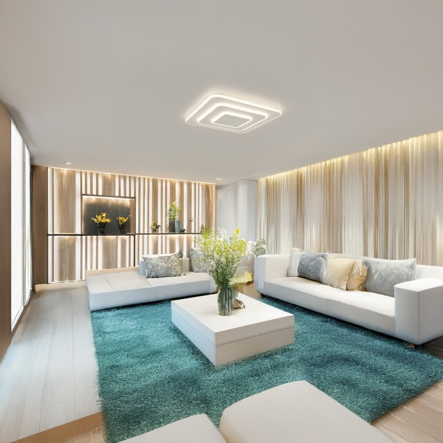 BRILAGI - LED dimmbare Deckenleuchte MODERN LED/72W/230V 3000-6000K 46,6x46,6 cm + Fernbedienung