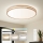 Brilagi - LED-dimmbare Deckenleuchte MOLINA LED/100W/230V 3000-6000K Eiche Ø 80 cm + Fernbedienung