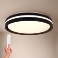 Brilagi - LED Dimmbare Deckenleuchte NAOMI LED/48W/230V 3000-6500K Ø 39 cm schwarz + Fernbedienung