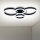 Brilagi - LED dimmbare Deckenleuchte ORBITS LED/49W/230V 3000-6000K + Fernbedienung