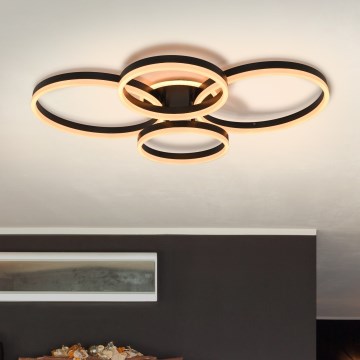 Brilagi - LED dimmbare Deckenleuchte ORBITS LED/52W/230V 3000/4000/6000K + Fernbedienung