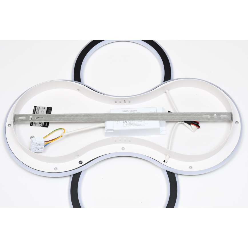 Brilagi - ORELLI LED-Deckenleuchte, dimmbar, 53 W / 230 V, Ø 51 cm, 3000–6000 K, mit Fernbedienung