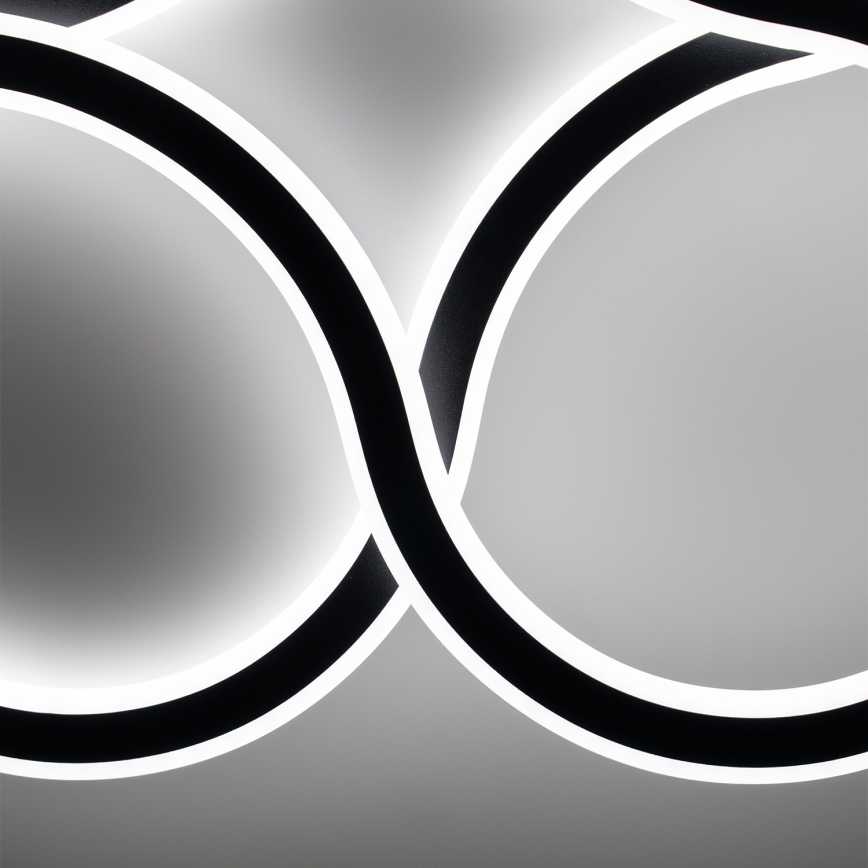 Brilagi - ORELLI LED-Deckenleuchte, dimmbar, 53 W / 230 V, Ø 51 cm, 3000–6000 K, mit Fernbedienung