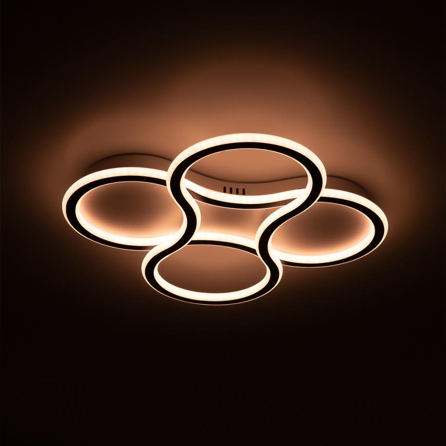 Brilagi - ORELLI LED-Deckenleuchte, dimmbar, 53 W / 230 V, Ø 51 cm, 3000–6000 K, mit Fernbedienung