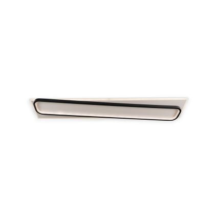 BRILAGI - Dimmbare LED-Deckenleuchte OUTLINE LED/90W/230V 3000-6000K 18x100 cm weiß/schwarz + Fernbedienung