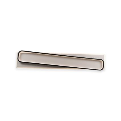 BRILAGI - Dimmbare LED-Deckenleuchte OUTLINE LED/90W/230V 3000-6000K 18x100 cm weiß/schwarz + Fernbedienung